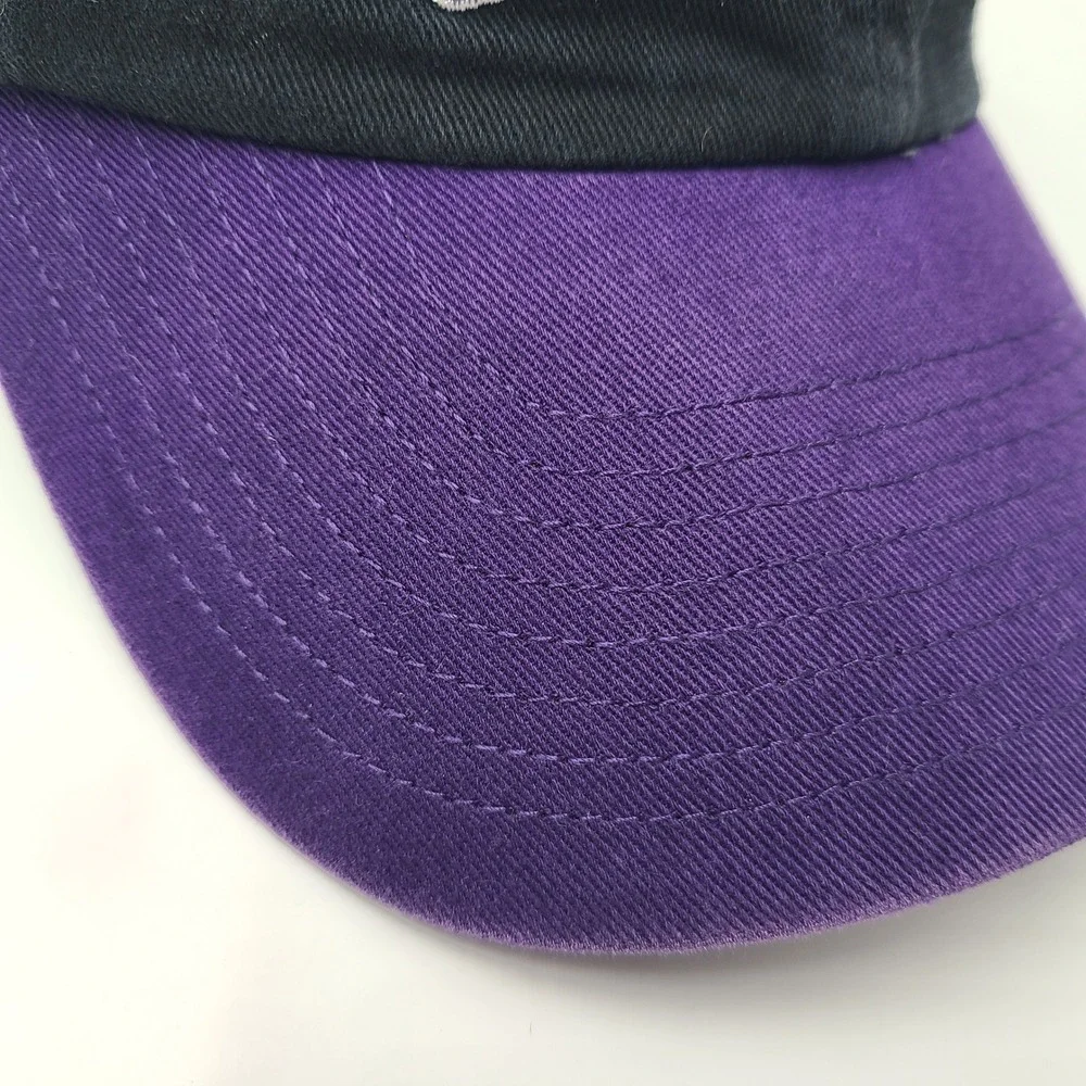 Tampa Bay Devil Rays Hat Strapback 47 Brand Clean Up Black Purple Cooperstown